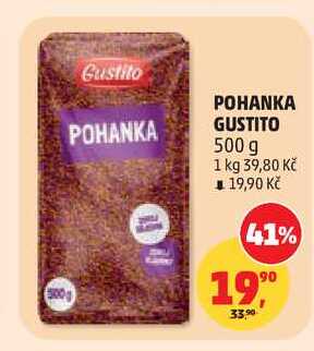 POHANKA GUSTITO, 500 g