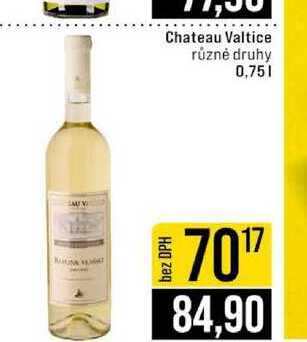 Chateau Valtice různé druhy 0,75l