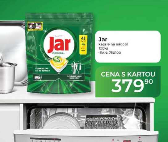 Jar kapsle na nádobí 100ks 