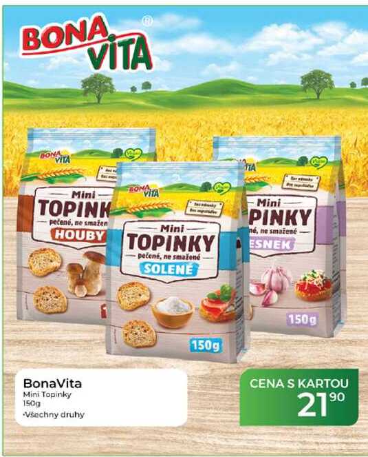 Bona Vita Mini Topinky 150 g 
