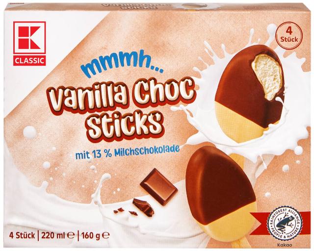 K-CLASSIC Zmrzlina s prřchutí vanilky