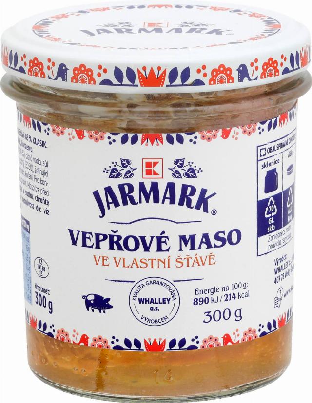 K-Jarmark Vepřové ve vlastní šťávě