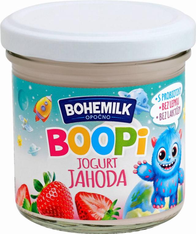 Bohemilk Boopi Jogurt jahoda/broskev-meruňka