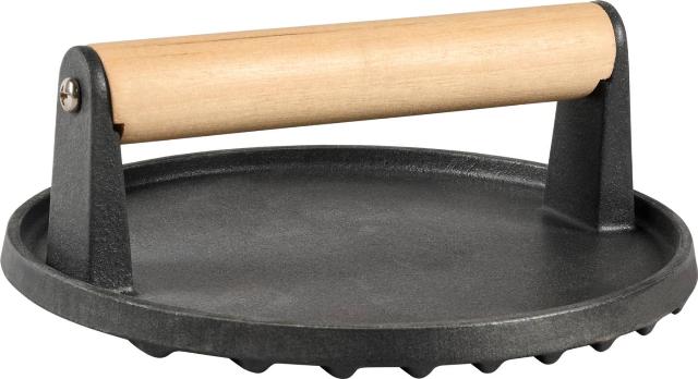 GRILLMEISTER Drážkovaný lis na hamburgery rozměry: 17,8 x 7,5 cm