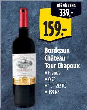 Bordeaux Château Tour Chapoux, 0,751 
