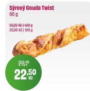 Sýrový Gouda Twist 90 g 