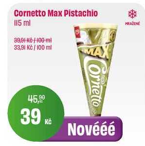 Cornetto Max Pistachio 115 ml