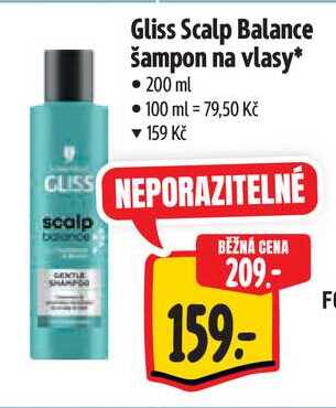 Gliss Scalp Balance šampon na vlasy*, 200