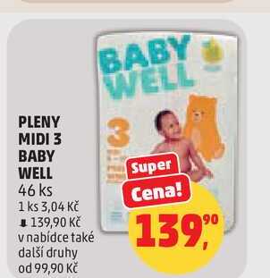 PLENY MIDI 3 BABY WELL, 46 ks