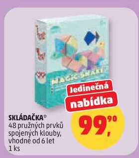 SKLÁDAČKA, 1 ks