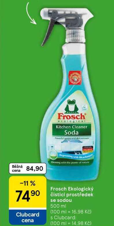 Frosch Ekologický čisticí prostředek se sodou, 500 ml  