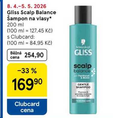 Gliss Scalp Balance Šampon na vlasy, 200 ml  