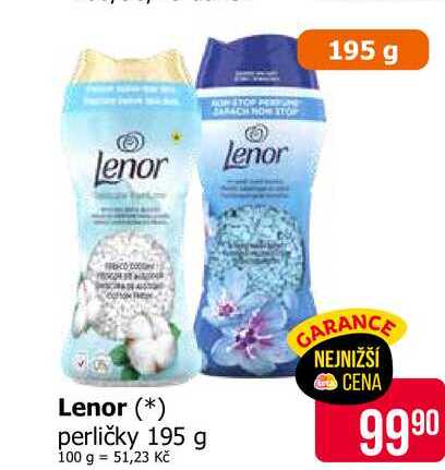 Lenor perličky 195 g 