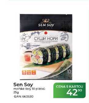 Sen Soy morské fasy 10 plátků 25g 