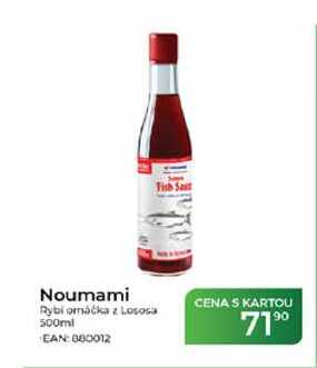 Noumami Rybí omáčka z Lososa 500ml 