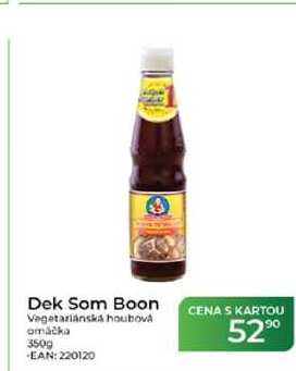 Dek Som Boon Vegetariánská houbová omáčka 350g