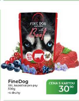 FineDog XXL kapsička pro psy 500g 