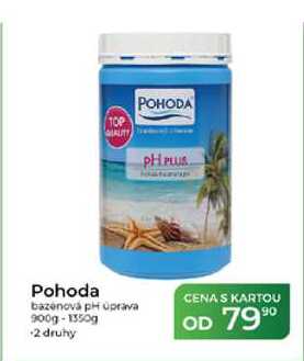 Pohoda bazenová pH úprava 900g-1350g 