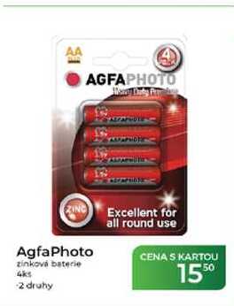 AgfaPhoto zinková baterie 4ks 