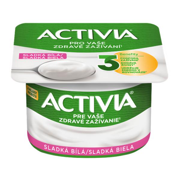 Activia Probiotický jogurt bílý slazený