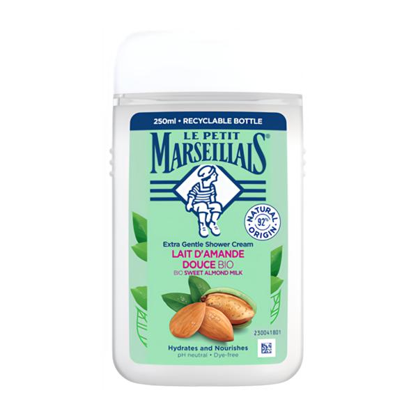 Le Petit Marseillais Krémový sprchový gel, Sladké BIO mandlové mléko