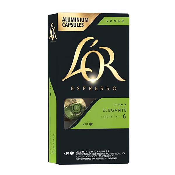 L'OR Espresso Elegante Lungo 6 (kapsle pro Nespresso®* Original kávovary)