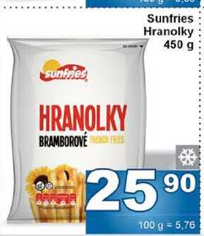sunfries Hranolky 450 g