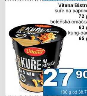 Vitana Bistro kuře na paprice 72g