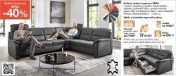 Kožená sedací souprava VERA - Roh