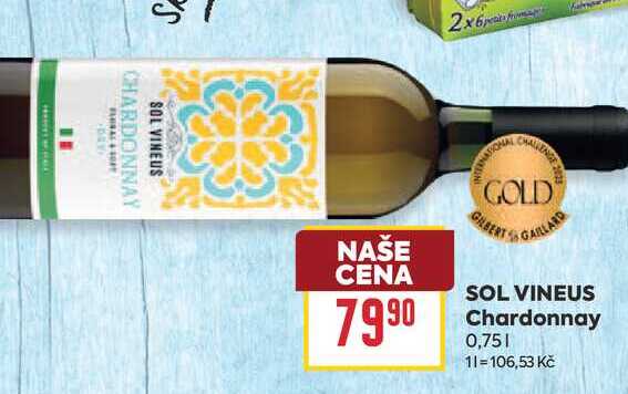 SOL VINEUS Chardonnay 0,75l