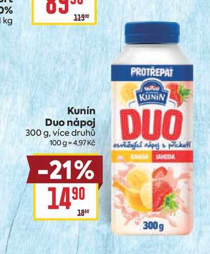 Kunín Duo nápoj 300 g