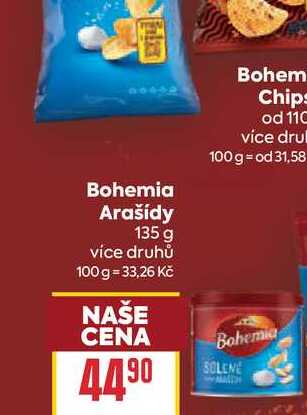 Bohemia Arašídy 135 g