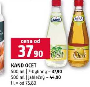 KAND OCET 500 ml 7-bylinný 500 ml jablečný 