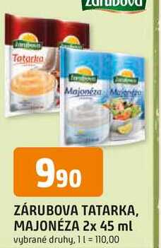 Zárubova Majonéza 2 x 45ml