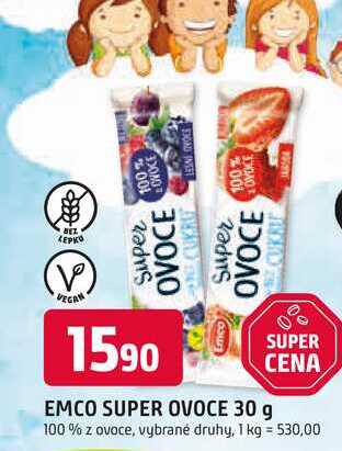 EMCO SUPER OVOCE 30 g