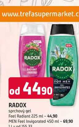RADOX sprchový gel 225ml