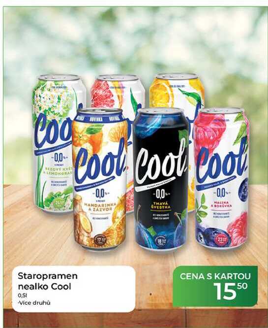 Staropramen nealko Cool 0,51 