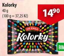 Kolorky, 40 g 