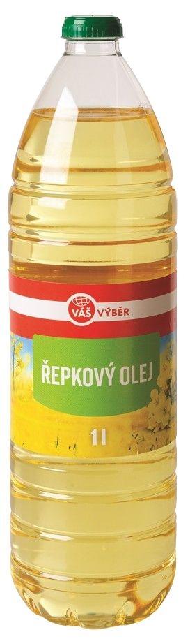 VÁŠ VÝBĚR Řepkový olej, 1 l