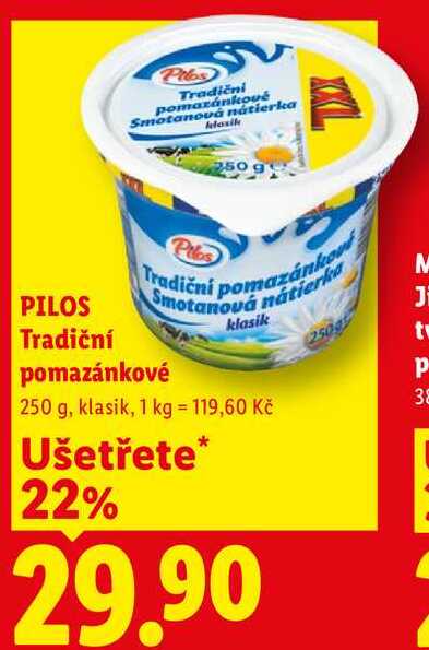 PILOS Tradiční pomazánkové, 250 g
