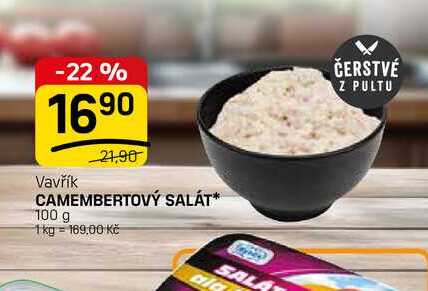 CAMEMBERTOVÝ SALÁT* 100 g 