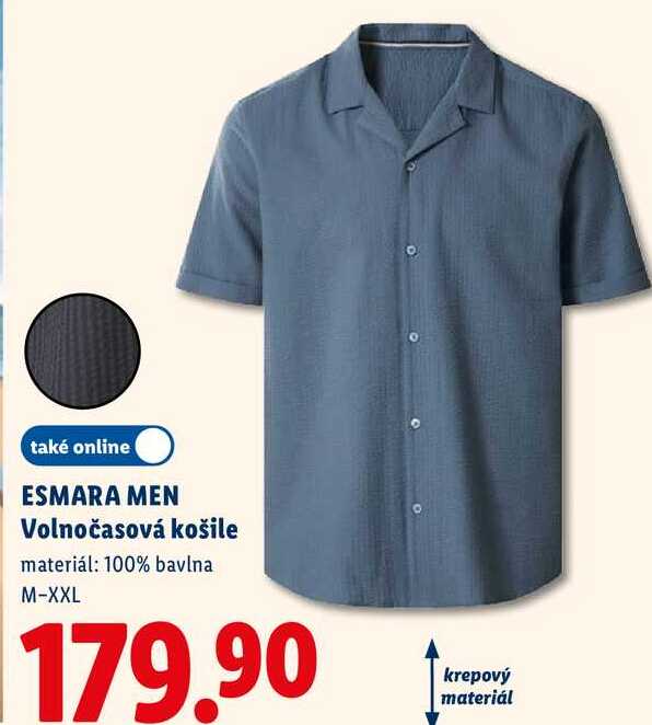 ESMARA MEN Volnočasová košile