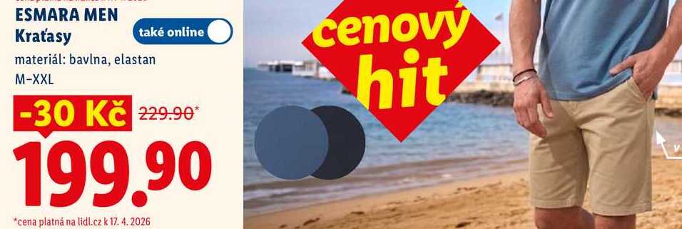 ESMARA MEN Kraťasy