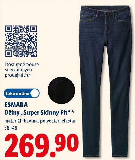 ESMARA Džíny „Super Skinny Fit" 