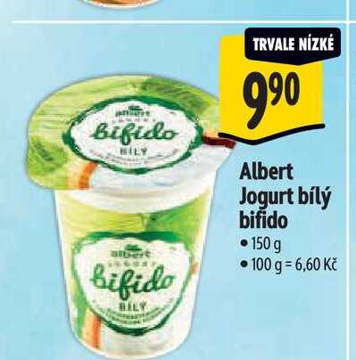   Albert Jogurt bílý bifido 150 g  