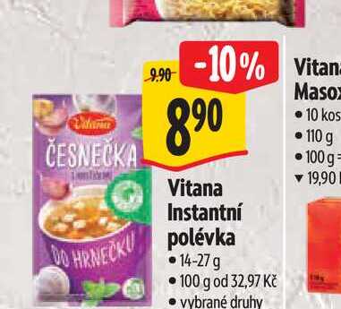   Vitana Instantní polévka  14-27g  