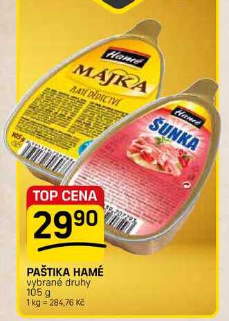 PAŠTIKA HAMÉ vybrané druhy 105 g