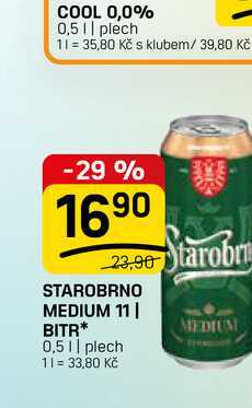 STAROBRNO MEDIUM 11 | BITR* 0,51❘ plech