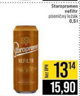 Staropramen nefiltr pšeničný ležák 0,5l