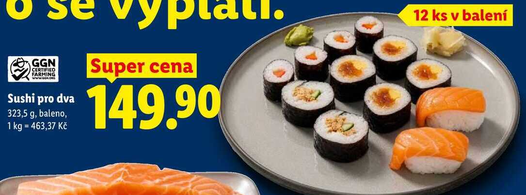 Sushi pro dva, 323,5 g
